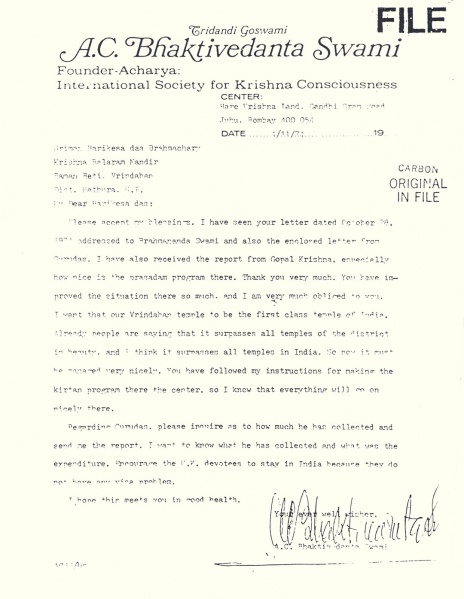 File:741101 - Letter to Harikesa.JPG