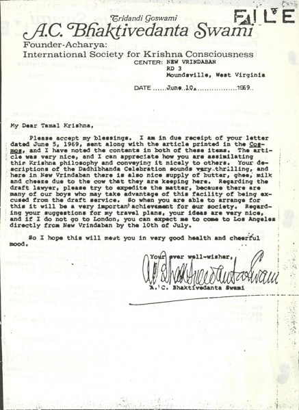 File:690610 - Letter to Tamal Krishna.JPG