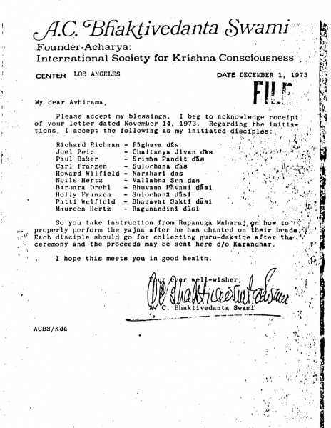 File:731201 - Letter to Avhirama.JPG