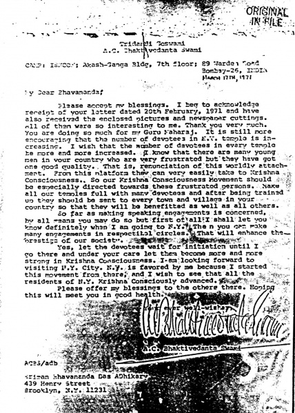 File:710317 - Letter to Bhavananda.JPG