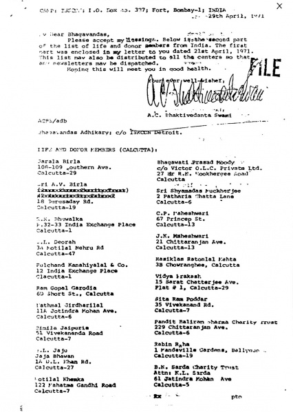 File:710429 - Letter to Bhagavandas.JPG