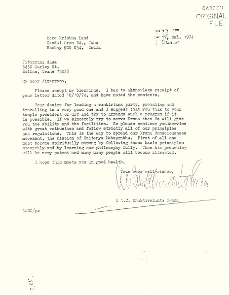 File:741217 - Letter to Jitaprana.JPG