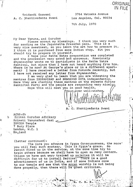 File:700707 - Letter to Yamuna and Gurudas 1.JPG
