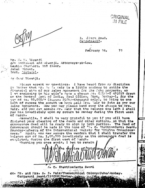 File:720224 - Letter to Mr Diwanji.JPG