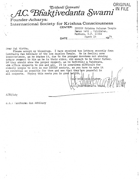 File:740314 - Letter to Jayatirtha.JPG