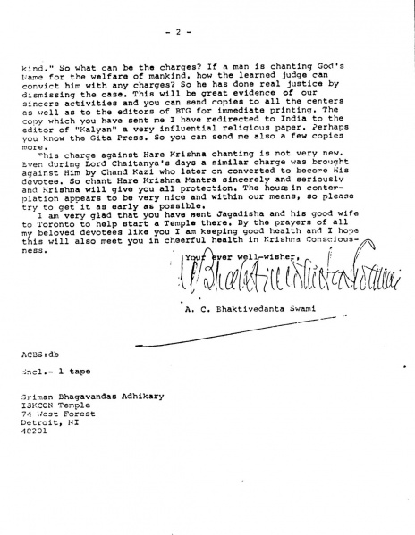 File:700208 - Letter to Bhagavandas 2.JPG