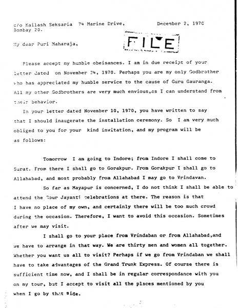 File:701202 - Letter to Puri Maharaj 1.JPG