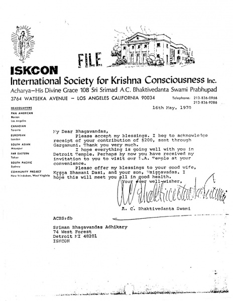 File:700516 - Letter to Bhagavandas.JPG