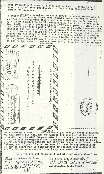 File:660611 - Letter to Mangalaniloy Brahmacari 2.JPG
