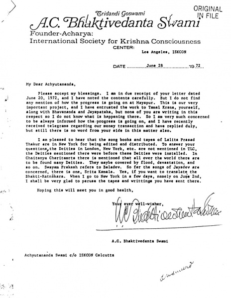 File:720628 - Letter to Achyutananda.JPG