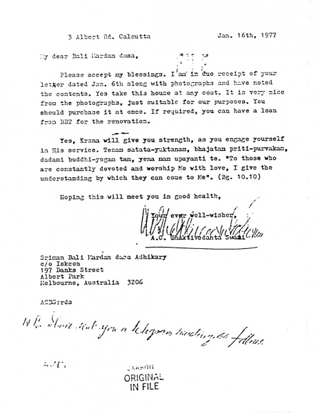 File:770116 - Letter to Bali Mardan.JPG