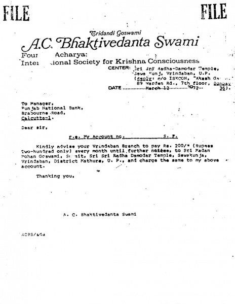 File:720312 - Letter to Manager of Punjab National Bank.JPG