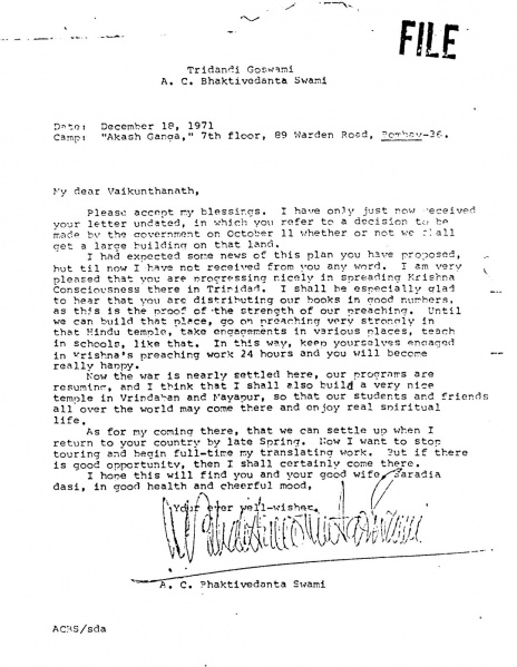 File:711218 - Letter to Vaikunthanath.JPG