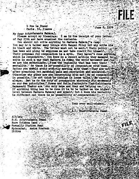 File:740608 - Letter to Achyutananda.JPG