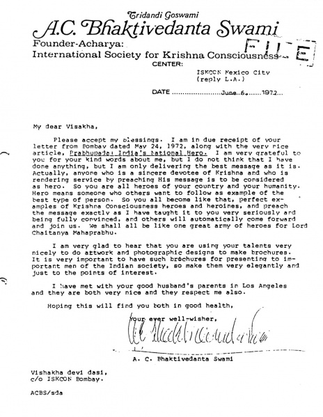 File:720606 - Letter to Visakha.JPG