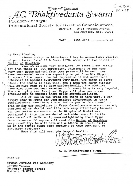 File:700618 - Letter to Advaita.JPG