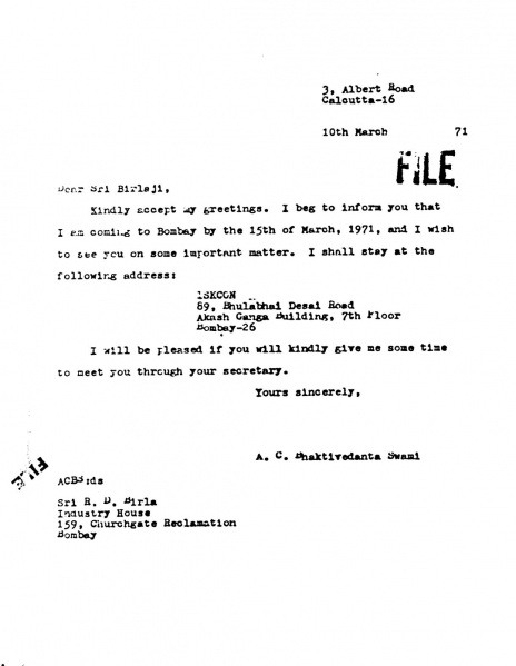 File:710310 - Letter to R D Birla.JPG