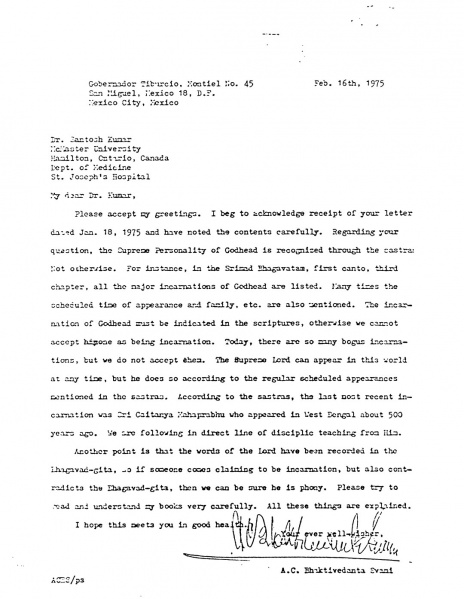 File:750216 - Letter to Dr Santosh Kumar.JPG