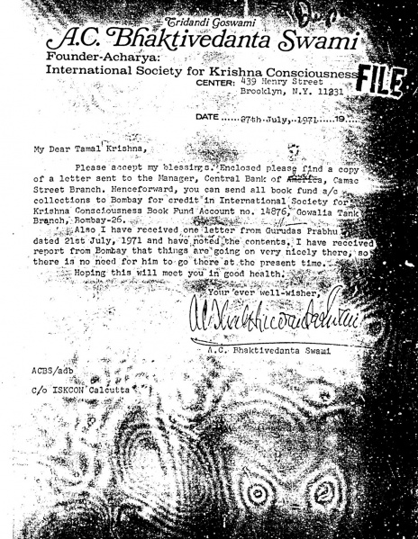 File:710727 - Letter to Tamal Krishna.JPG