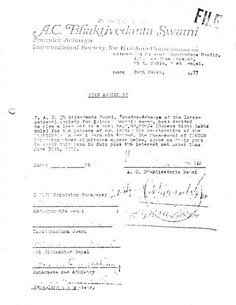 File:770320 - Letter to Loan Agreemen.JPG