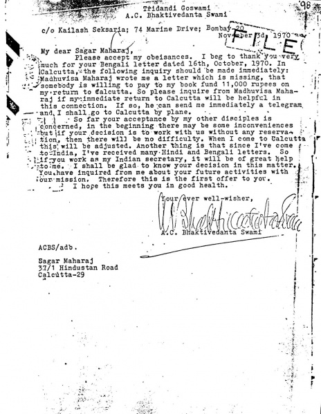 File:701103 - Letter to Sagar Maharaj.JPG