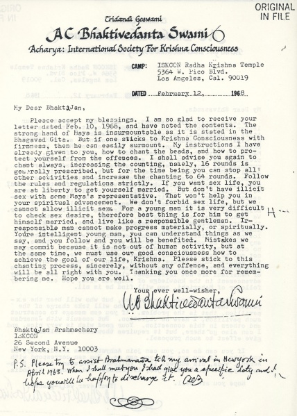 File:680212 - Letter to Bhaktijan.jpg