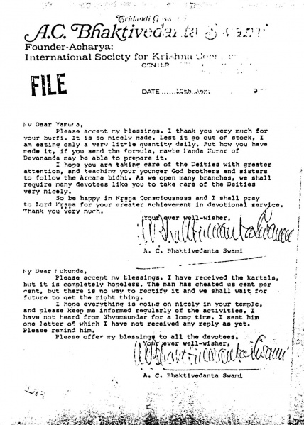 File:700410 - Letter to Yamuna and Mukunda.JPG