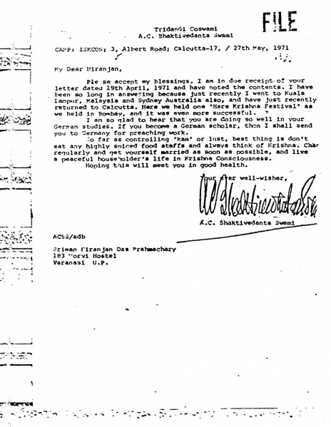 File:710527 - Letter to Niranjan.JPG