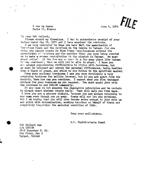 File:740604 - Letter to Sri Ballavh.JPG