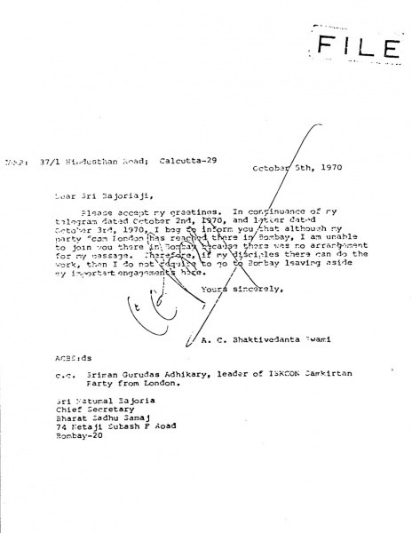 File:701005 - Letter to Sri Bajoriaji.JPG