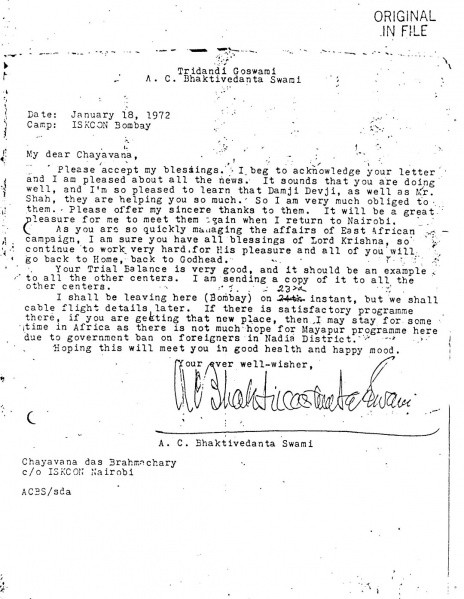 File:720118 - Letter to Chyavana.JPG