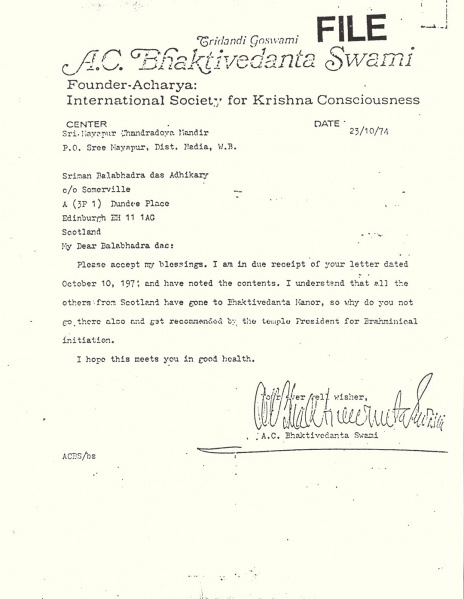 File:741023 - Letter to Balabhadra.JPG