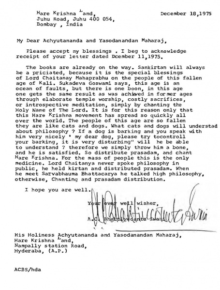 File:751218 - Letter to Achyutananda and Yasodanandan.jpg