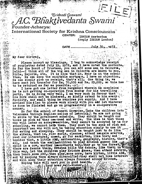 File:720730 - Letter to Giriraj.JPG