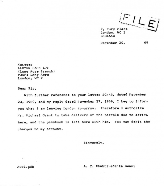 File:691220 - Letter to Manager - Lloyds Bank.JPG