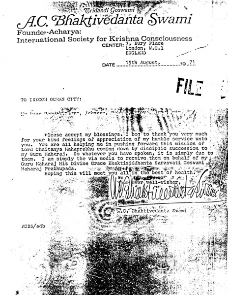 File:710815 - Letter to ISKCON Ocean City.JPG