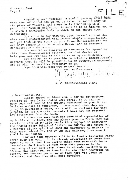 File:700426 - Letter to Himavati and Hansadutta 2.JPG