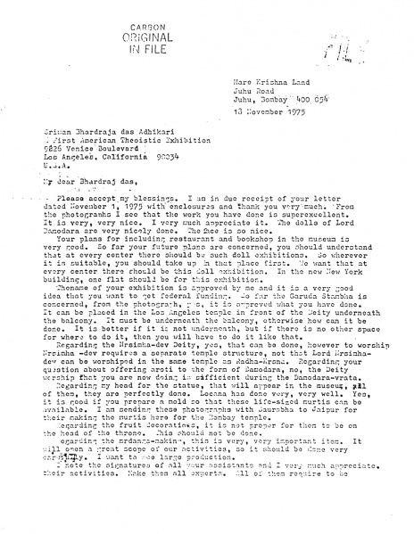 File:751118 - Letter to Bharadraj 1.JPG