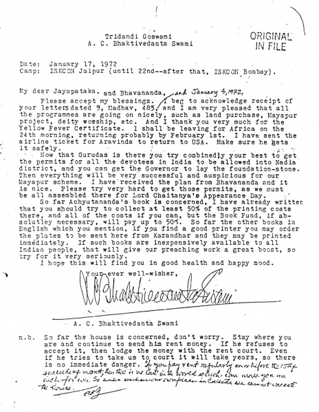 File:720117 - Letter to Jayapataka and Bhavananda.JPG