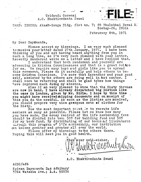 File:710208 - Letter to Dayananda.JPG