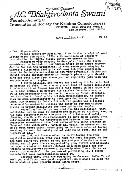 File:700412 - Letter to Shyamsundar 1.JPG