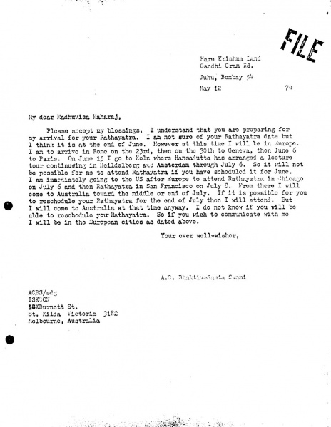 File:740512 - Letter to Madhuvisa.JPG